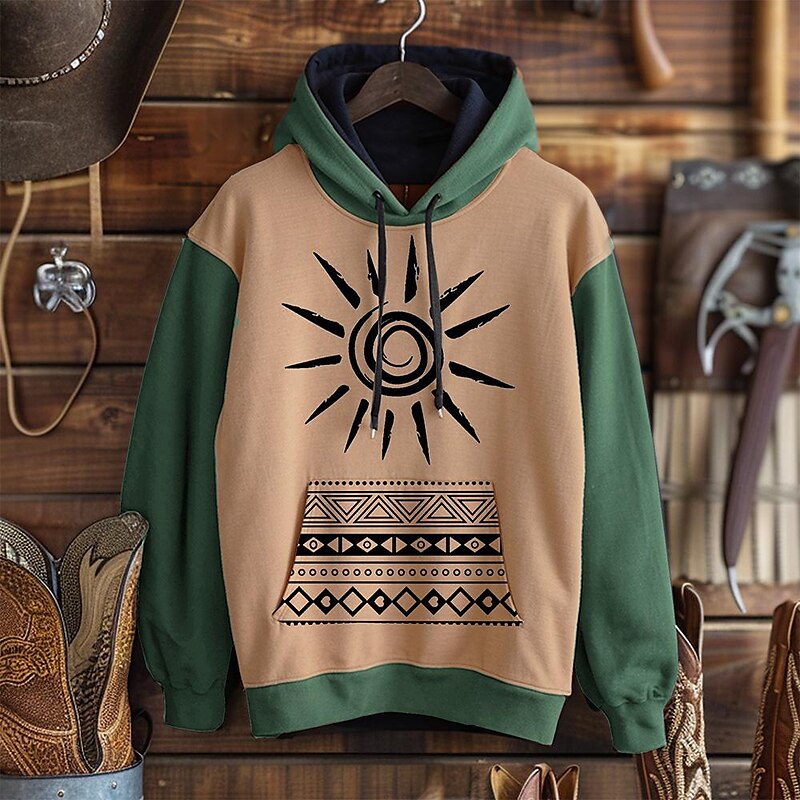 Bandana Print 3D Hoodie